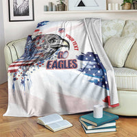 USA 2026 Rugby Custom Blanket Go Eagle Brushes Style