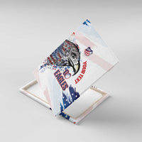 USA 2026 Rugby Custom Canvas Wall Art Go Eagle Brushes Style