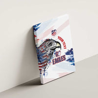 USA 2026 Rugby Custom Canvas Wall Art Go Eagle Brushes Style