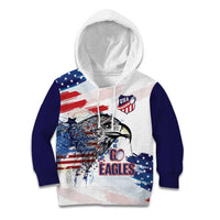 USA 2026 Rugby Custom Kid Hoodie Go Eagle Brushes Style