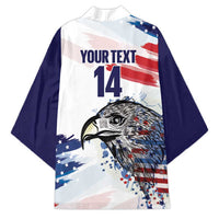 USA 2026 Rugby Custom Kimono Go Eagle Brushes Style