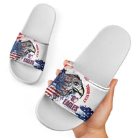 USA 2026 Rugby Custom Slide Sandals Go Eagle Brushes Style