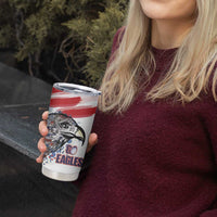 USA 2026 Rugby Custom Tumbler Cup Go Eagle Brushes Style