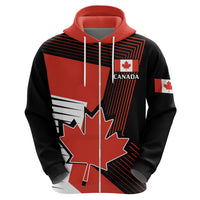 July 1 Canada Hoodie Independence Day with Canadian Maple Leaf - Wonder Print Shop