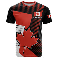 Personalised July 1 Canada T Shirt Independence Day with Canadian Maple Leaf - Wonder Print Shop