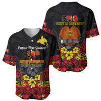 Polynesian Pride Independence Day Papua New Guinea Baseball Jersey PNG Bird of Paradise 48th Anniversary - Wonder Print Shop
