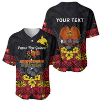 Personalised Independence Day Papua New Guinea Baseball Jersey PNG Bird of Paradise 48th Anniversary - Wonder Print Shop