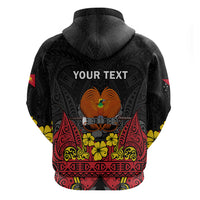 Personalised Independence Day Papua New Guinea Hoodie PNG Bird of Paradise 48th Anniversary - Wonder Print Shop