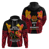 Polynesian Pride Independence PNG Hoodie Papua New Guinea Since 1975 - Wonder Print Shop