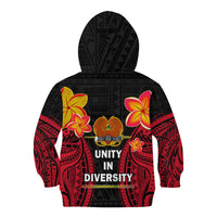 Polynesian Pride Independence PNG Kid Hoodie Papua New Guinea Since 1975 - Wonder Print Shop