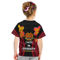 Polynesian Pride Independence PNG Kid T Shirt Papua New Guinea Since 1975 - Wonder Print Shop