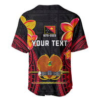 Personalised Independence PNG Baseball Jersey Papua New Guinea Since 1975 - Wonder Print Shop