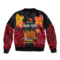 Personalised Independence PNG Bomber Jacket Papua New Guinea Since 1975 - Wonder Print Shop