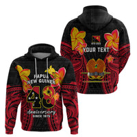 Personalised Independence PNG Hoodie Papua New Guinea Since 1975 - Wonder Print Shop
