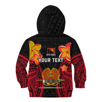 Personalised Independence PNG Kid Hoodie Papua New Guinea Since 1975 - Wonder Print Shop