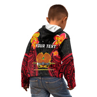 Personalised Independence PNG Kid Hoodie Papua New Guinea Since 1975 - Wonder Print Shop