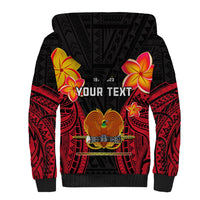 Personalised Independence PNG Sherpa Hoodie Papua New Guinea Since 1975 - Wonder Print Shop