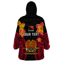 Personalised Independence PNG Wearable Blanket Hoodie Papua New Guinea Since 1975 - Wonder Print Shop