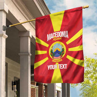 Custom Macedonia Football Garden Flag Risovi Napred Makedonija