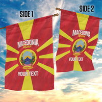 Custom Macedonia Football Garden Flag Risovi Napred Makedonija