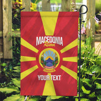 Custom Macedonia Football Garden Flag Risovi Napred Makedonija