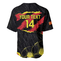Custom Macedonia Football Baseball Jersey Go Champions Risovi