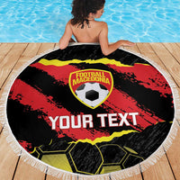 Custom Macedonia Football Beach Blanket Go Champions Risovi