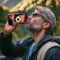 Custom Macedonia Football 4 in 1 Can Cooler Tumbler Go Champions Risovi