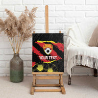 Custom Macedonia Football Canvas Wall Art Go Champions Risovi