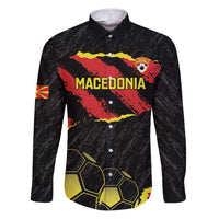 Custom Macedonia Football Family Matching Puletasi and Hawaiian Shirt Go Champions Risovi