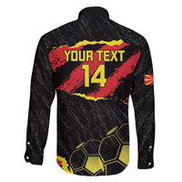 Custom Macedonia Football Family Matching Puletasi and Hawaiian Shirt Go Champions Risovi