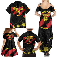 Custom Macedonia Football Family Matching Summer Maxi Dress and Hawaiian Shirt Go Champions Risovi