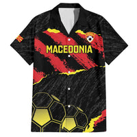 Custom Macedonia Football Family Matching Tank Maxi Dress and Hawaiian Shirt Go Champions Risovi