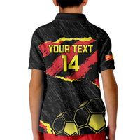Custom Macedonia Football Kid Polo Shirt Go Champions Risovi