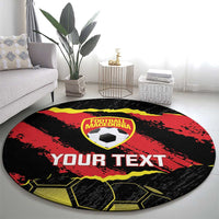 Custom Macedonia Football Round Carpet Go Champions Risovi