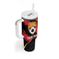 Custom Macedonia Football Tumbler With Handle Go Champions Risovi