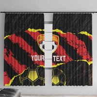 Custom Macedonia Football Window Curtain Go Champions Risovi