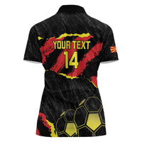Custom Macedonia Football Women Polo Shirt Go Champions Risovi