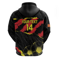 Custom Macedonia Football Zip Hoodie Go Champions Risovi
