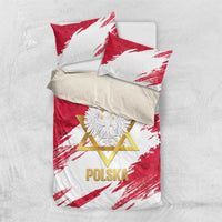 Jewish Festival Poland Bedding Set Polska Eagle Star Of David