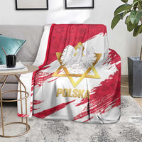 Jewish Festival Poland Blanket Polska Eagle Star Of David