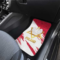 Jewish Festival Poland Car Mats Polska Eagle Star Of David