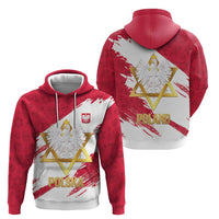 Jewish Festival Poland Hoodie Polska Eagle Star Of David