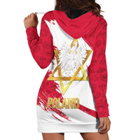 Jewish Festival Poland Hoodie Dress Polska Eagle Star Of David