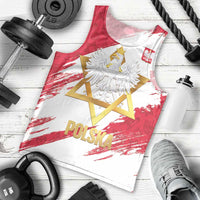 Jewish Festival Poland Men Tank Top Polska Eagle Star Of David