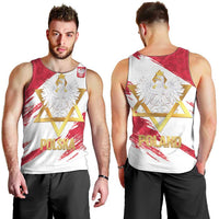 Jewish Festival Poland Men Tank Top Polska Eagle Star Of David