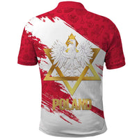 Jewish Festival Poland Polo Shirt Polska Eagle Star Of David