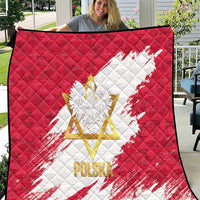 Jewish Festival Poland Quilt Polska Eagle Star Of David