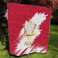Jewish Festival Poland Quilt Polska Eagle Star Of David