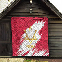 Jewish Festival Poland Quilt Polska Eagle Star Of David